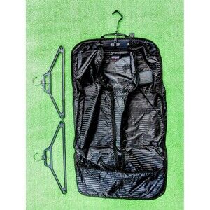 Kirkland Nylon Garment Suit Dress Bag Travel Storage w/2 Hangers 37"L x 21"W EUC